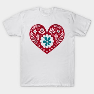 Scandinaviam Heart T-Shirt